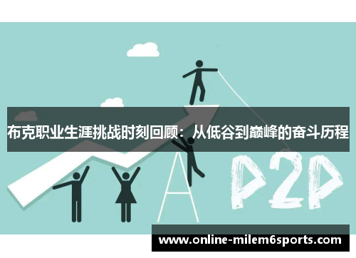 布克职业生涯挑战时刻回顾：从低谷到巅峰的奋斗历程